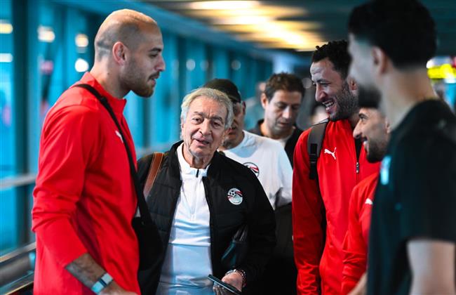 منتخب مصر يغادر القاهرة