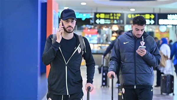 بعثة الزمالك تصل جنوب أفريقيا