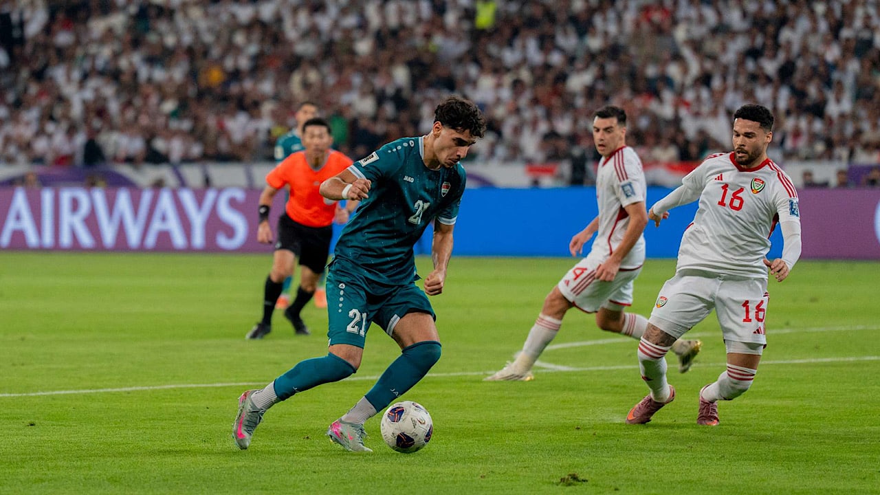 مباراة العراق والبحرين