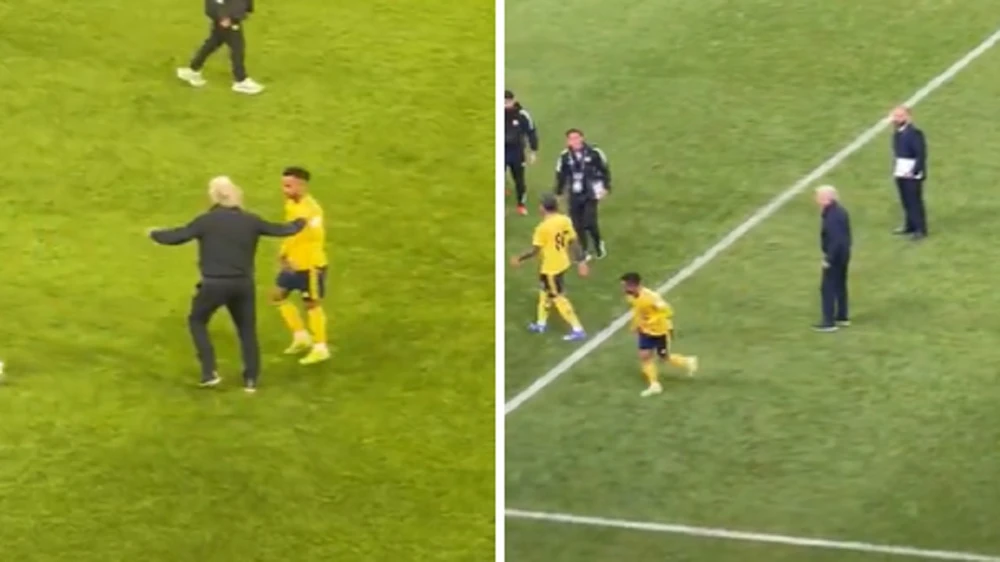 تصرف مثير للجدل من غريب بعد مواجهة القادسية يشعل الانتقادات