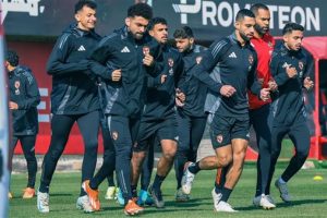الأهلي يستأنف تدريباته بملعب التتش استعدادًا لمواجهة الإسماعيلي في الدوري
