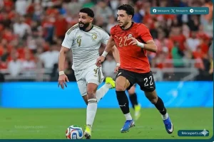 رسميًا مباراة مصر والسعودية