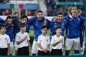 منتخب إيطاليا لمواجهة نظيره أيرلندا الشمالية